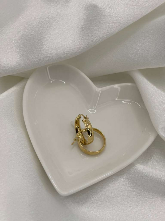 Argollas lisas pequeñas